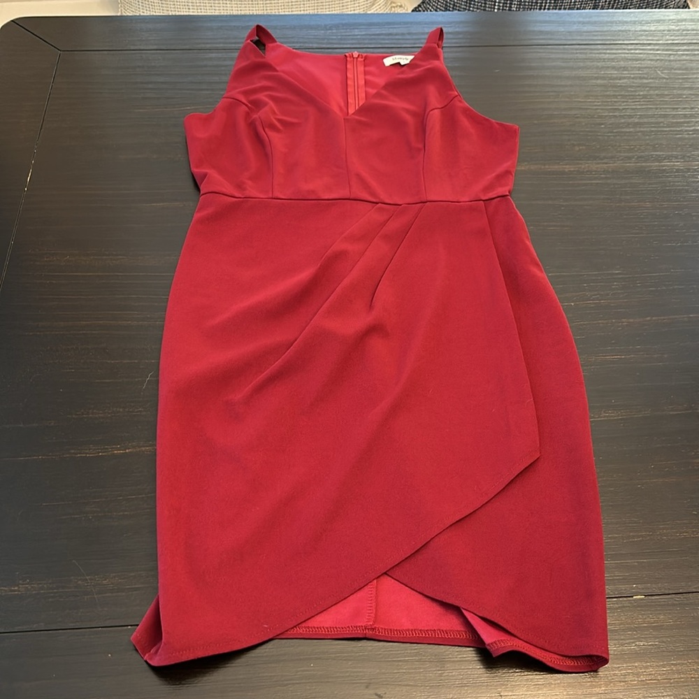 Formal Red Dress - Picture 3 of 4